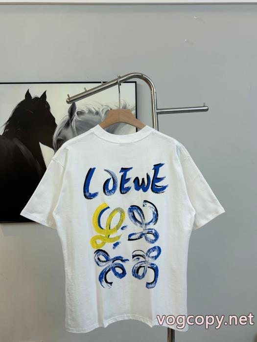 コピー 通販半袖Tシャツ最前線2026 上品な彩りに夢中 夏季超人気アイテムロエベ_0_1