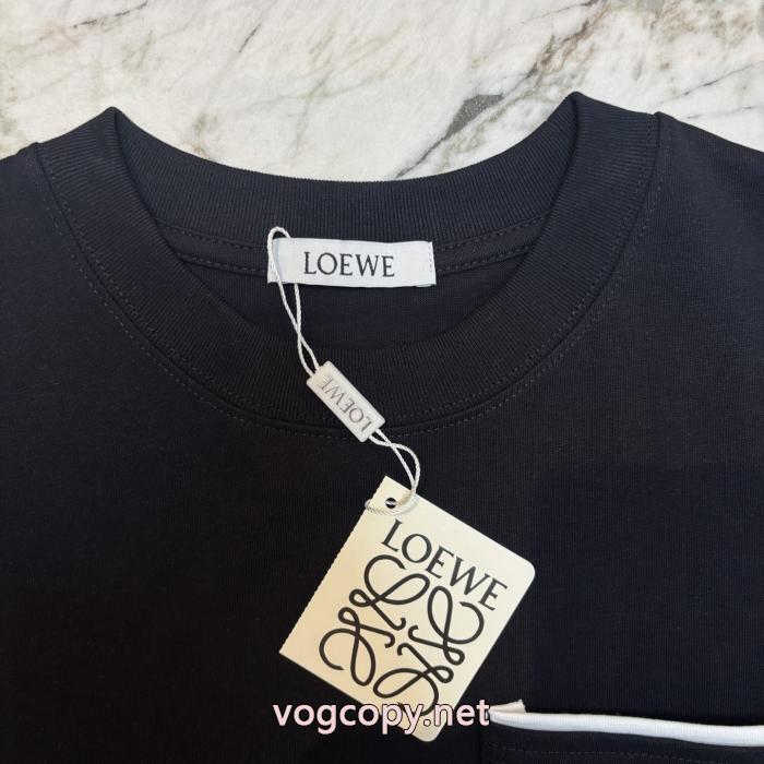 LOEWE新作限定争奪戦 様々なコーディネートに 今年流行半袖Tシャツブランド スーパー コピー_0_1