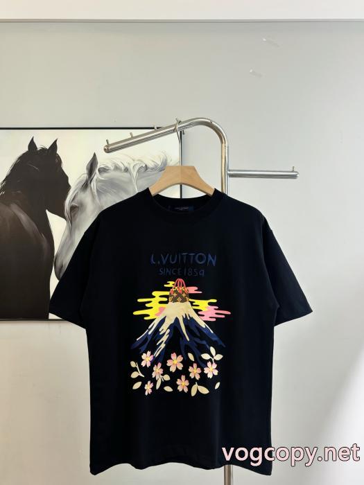 ブランド 通販店期限限定 2026限定新作 十分な耐久性半袖TシャツLOUIS VUITTON_0_2