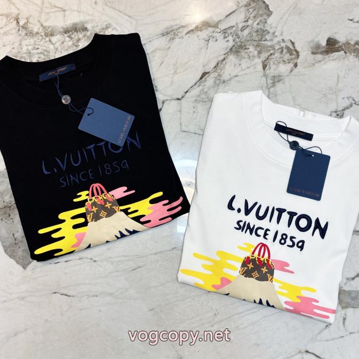 ブランド 通販店期限限定 2026限定新作 十分な耐久性半袖TシャツLOUIS VUITTON_0_3