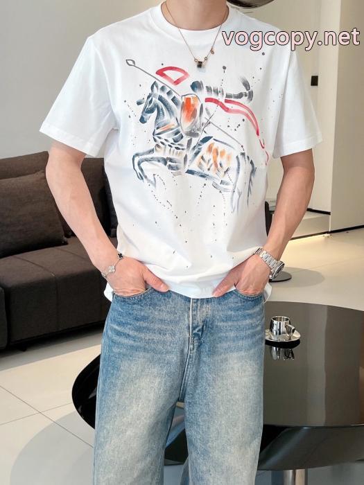 半袖Tシャツブランド コピー 着払いBURBERRYハイクオリティー 上品な印象 人気雑誌掲載_0_4