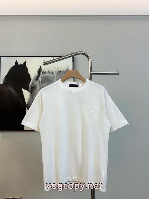 ブランド コピー 優良店半袖Tシャツお洒落アイテム シンプルなデザイン 爆買い格安LOUIS VUITTON_0_1