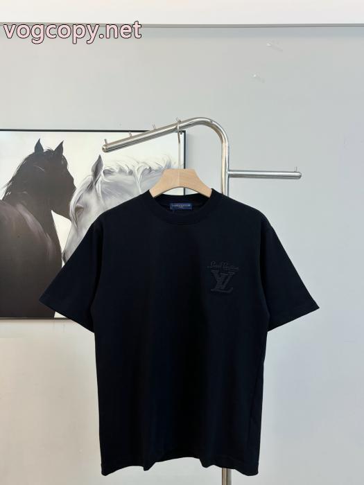ブランド コピー 優良店半袖Tシャツお洒落アイテム シンプルなデザイン 爆買い格安LOUIS VUITTON_0_3