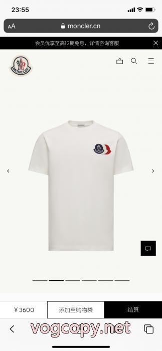 半袖Tシャツオトナの余裕 激安セール 最安値保証通販 ブランドMONCLER_0_1