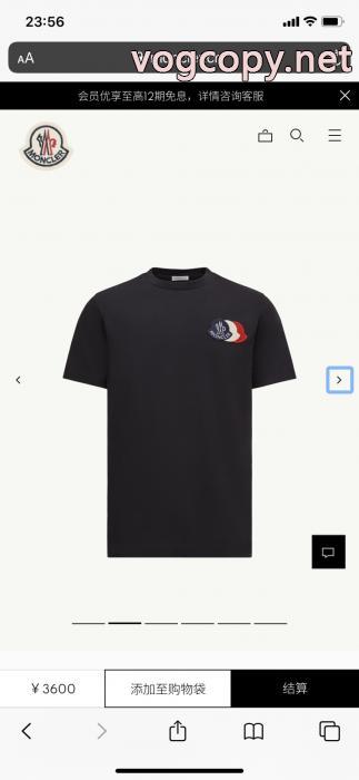 半袖Tシャツオトナの余裕 激安セール 最安値保証通販 ブランドMONCLER_0_2