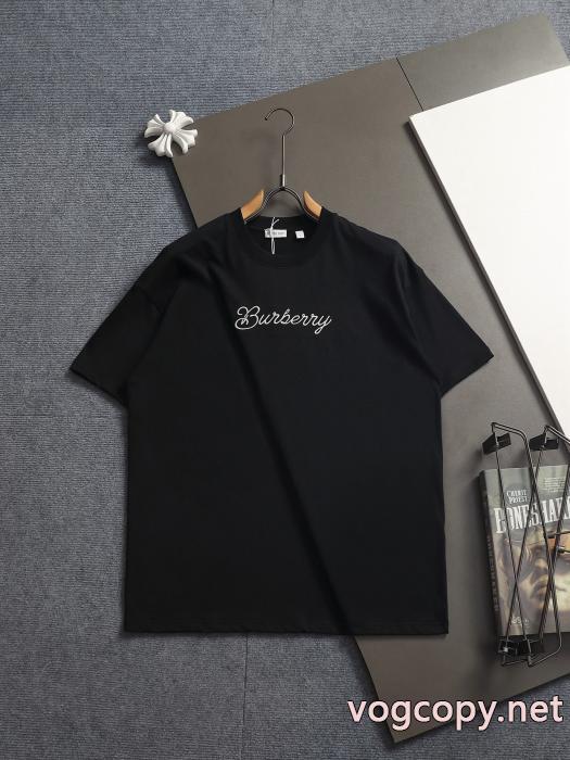 バーバリー今季大人気新作登場 軽く耐久性のある 上品保証半袖Tシャツコピー ブランド 通販_0_1