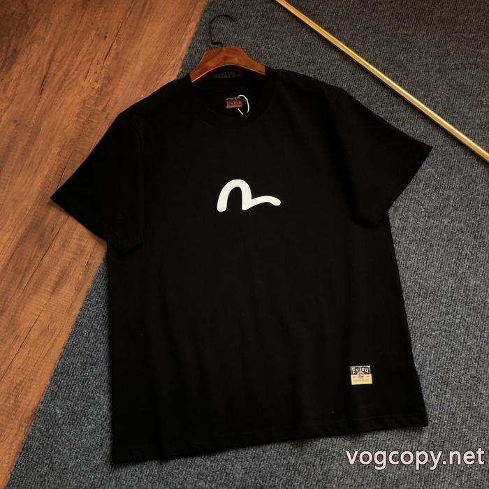 大人モード 上質感 今シーズン注目のアイテム半袖TシャツEVISUコピー 通販_0_2