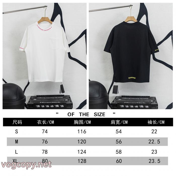半袖Tシャツ海外人気アイテム 相性抜群 先取りコピー 通販CHROME HEARTS_0_3