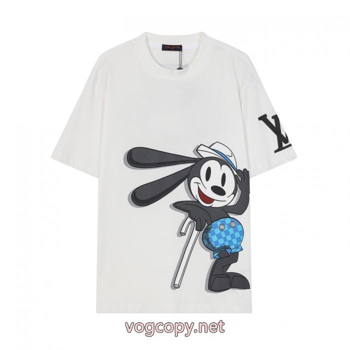 LOUIS VUITTON大胆なデザイン 快適な着心地 個性派半袖Tシャツコピー 品 販売_0_2