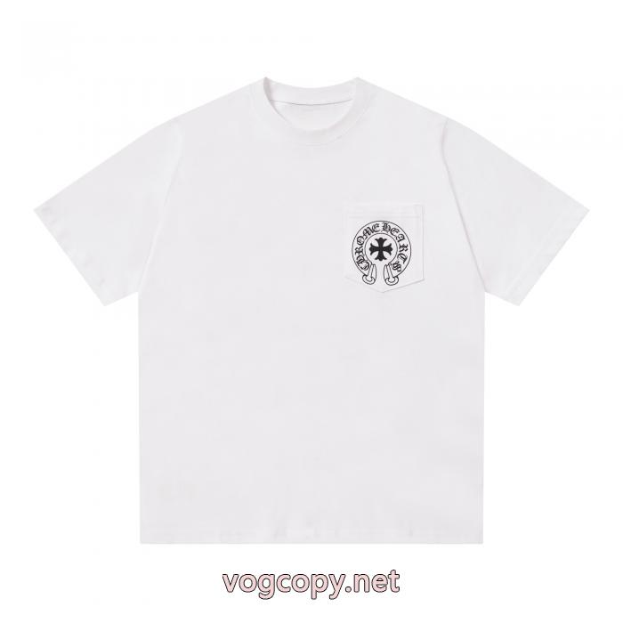 ブランド 激安CHROME HEARTS目につく 高品質限定アイテム 人気新品半袖Tシャツ_0_0