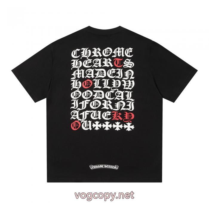ブランド 激安CHROME HEARTS目につく 高品質限定アイテム 人気新品半袖Tシャツ_0_2