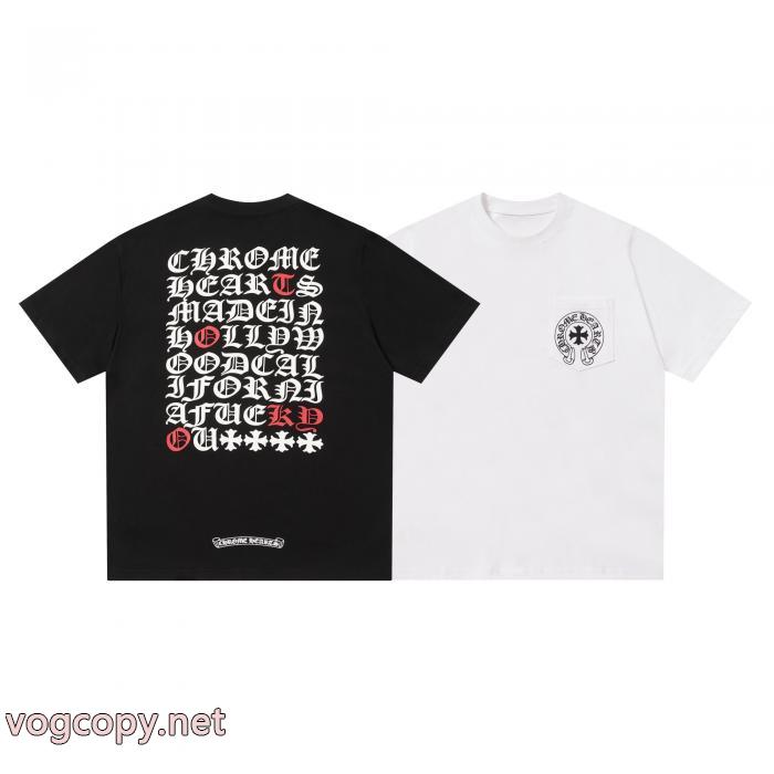 ブランド 激安CHROME HEARTS目につく 高品質限定アイテム 人気新品半袖Tシャツ_0_4