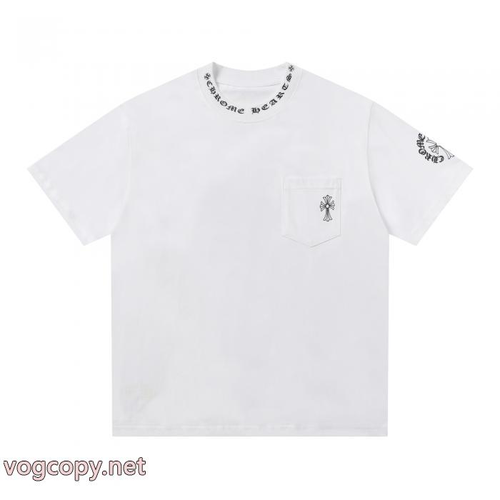 コピー ブランド 通販個性的なデザイン  NEW　新作  2026らしい華やか半袖TシャツCHROME HEARTS_0_2