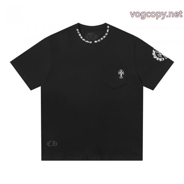 コピー ブランド 通販個性的なデザイン  NEW　新作  2026らしい華やか半袖TシャツCHROME HEARTS_0_5
