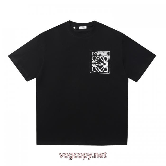 半袖Tシャツ最安値で超HOT 爆買い人気 相性抜群のコンビブランド レプリカLOEWE_0_1