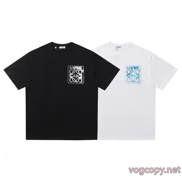 半袖Tシャツ最安値で超HOT 爆買い人気 相性抜群のコンビブランド レプリカLOEWE_0_4