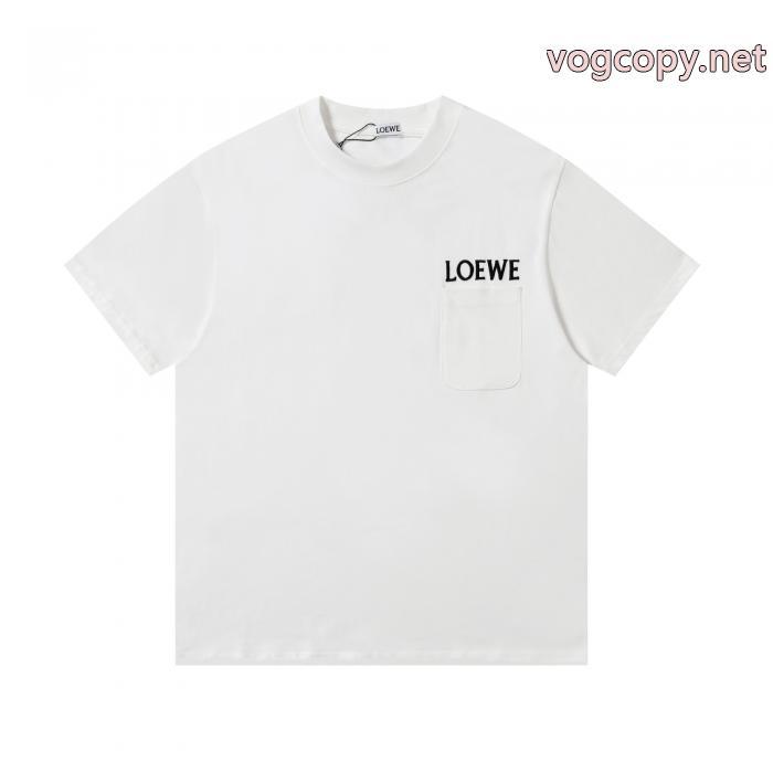 ロエベSALE!今季 数量限定在庫限り 精巧な逸品偽 ブランド半袖Tシャツ_0_1