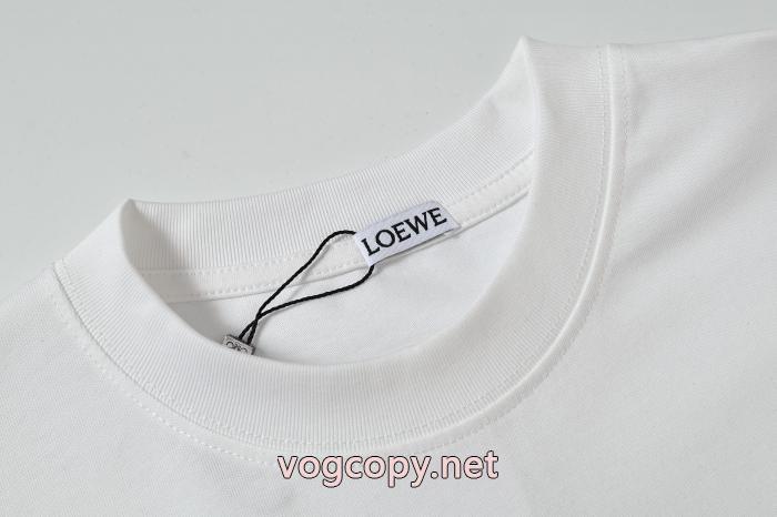 ロエベSALE!今季 数量限定在庫限り 精巧な逸品偽 ブランド半袖Tシャツ_0_2