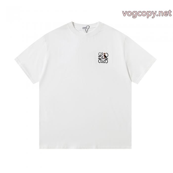コピー 品 ブランドLOEWEポップ デイリー使いに最適 モード半袖Tシャツ_0_2