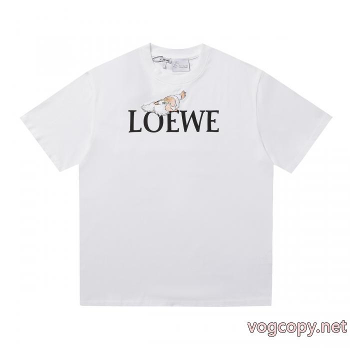 新作追加 『個性』を表現出来る 2026新作半袖Tシャツコピー ブランドLOEWE_0_0