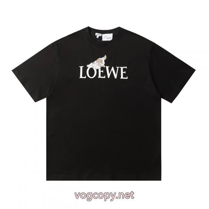 新作追加 『個性』を表現出来る 2026新作半袖Tシャツコピー ブランドLOEWE_0_3