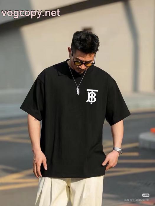 ブランド 偽物 激安 通販BURBERRY新作入荷限定セール シーズン限定お買い得！ ナチュラル半袖Tシャツ_0_1