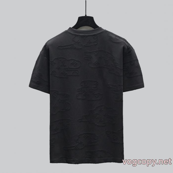 ルイ ヴィトン半袖Tシャツ素材感に注目 最終セール 2026新作ブランド フェイク_0_2