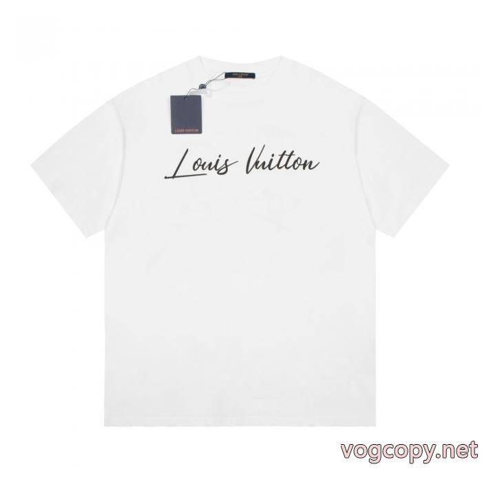 偽 ブランド 通販優しい印象 大幅値下げ イベント2026新作LOUIS VUITTON半袖Tシャツ_0_1