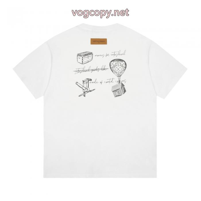 偽 ブランド 通販優しい印象 大幅値下げ イベント2026新作LOUIS VUITTON半袖Tシャツ_0_3