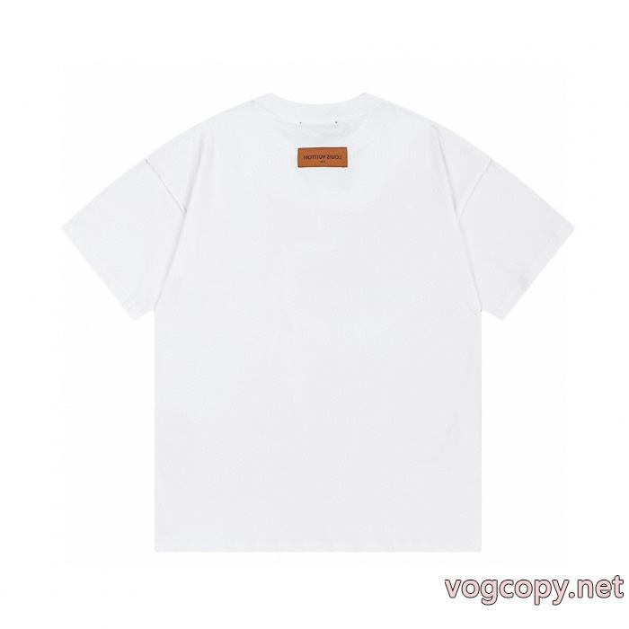 ブランド 品 激安 通販半袖Tシャツ若々しい 新作限定大人で素敵 流行フォルムLOUIS VUITTON_0_3