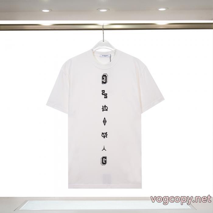 ジバンシィ2026新作登場 注目を集める 上品低価ブランド 偽物半袖Tシャツ_0_3