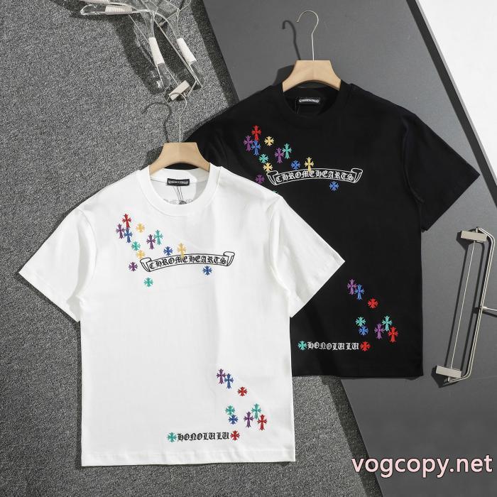 大絶賛の履き心地! 有名人の愛用者が多いブランド HOT豊富な半袖Tシャツコピー ブランドCHROME HEARTS_0_0