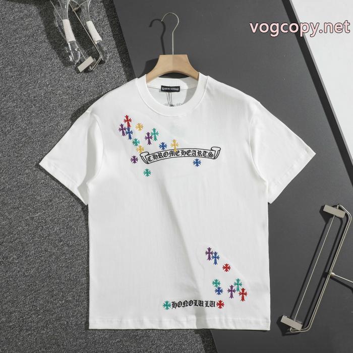 大絶賛の履き心地! 有名人の愛用者が多いブランド HOT豊富な半袖Tシャツコピー ブランドCHROME HEARTS_0_2