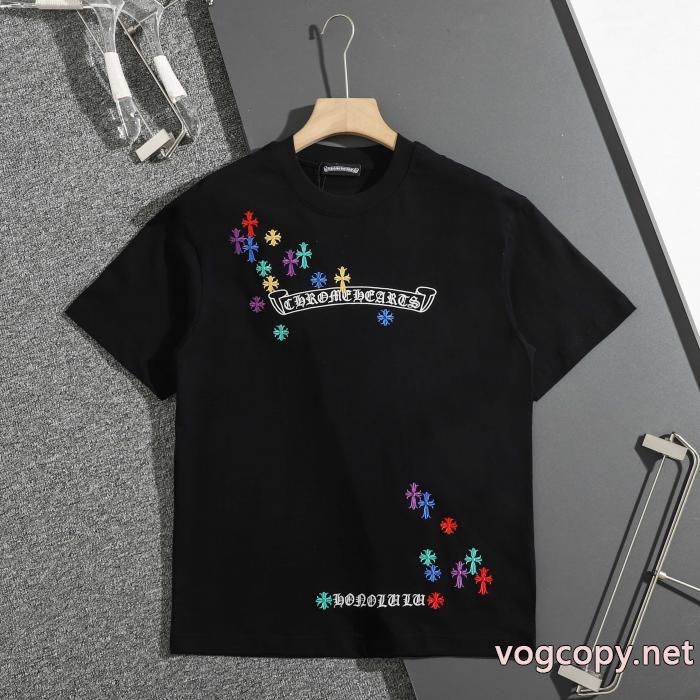 大絶賛の履き心地! 有名人の愛用者が多いブランド HOT豊富な半袖Tシャツコピー ブランドCHROME HEARTS_0_3