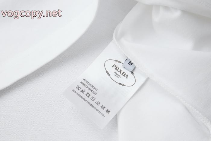 半袖Tシャツお買い得 速達EMS便 値下げ！PRADA激安 ブランド_0_3