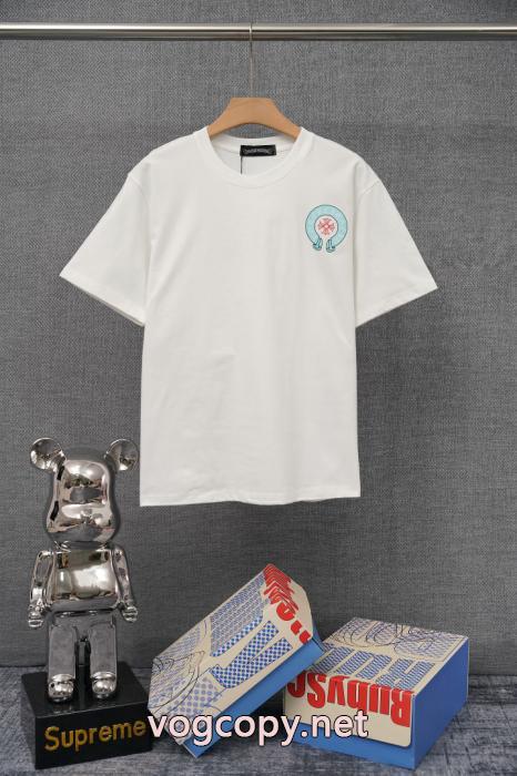 スーパー コピー ブランド 通販半袖Tシャツ芸能人愛用ブランド 逆シーズンセール 履き心地良いCHROME HEARTS_0_1
