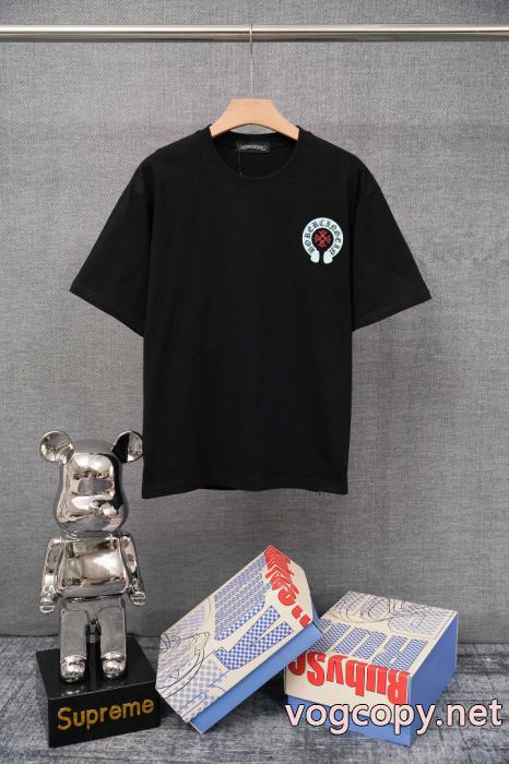 スーパー コピー ブランド 通販半袖Tシャツ芸能人愛用ブランド 逆シーズンセール 履き心地良いCHROME HEARTS_0_3
