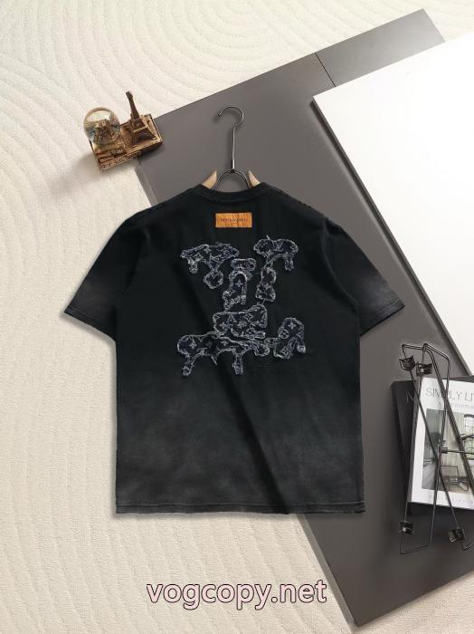 稀少*新品登場 超お買い得 圧倒的な人気偽 ブランド 販売半袖TシャツLOUIS VUITTON_0_1