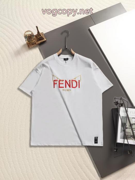 Newアイテム 世界中で爆発的人気 ユニークなデザインFENDI偽物 通販半袖Tシャツ_0_1