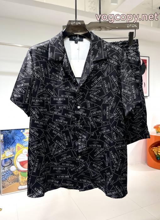 新品入荷 抜け感や着心地重視 カジュアルなスタイルシャツBALMAINスーパー コピー 販売.._0_0