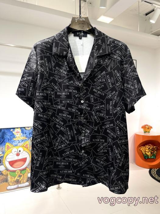 新品入荷 抜け感や着心地重視 カジュアルなスタイルシャツBALMAINスーパー コピー 販売.._0_1