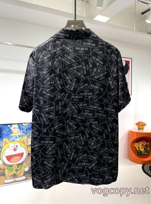 新品入荷 抜け感や着心地重視 カジュアルなスタイルシャツBALMAINスーパー コピー 販売.._0_4
