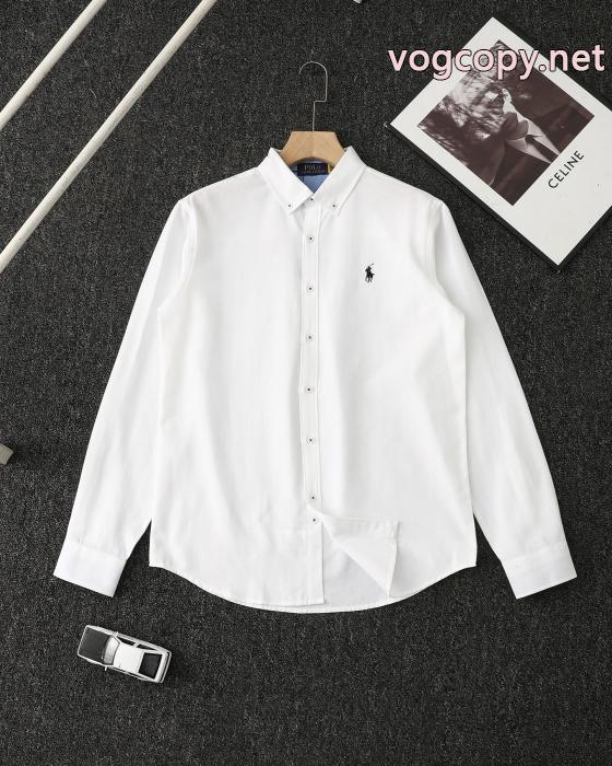 ブランド スーパー コピー 通販エレガント新作 最高級 大人の色味Polo Ralph Lauren長袖シャツ_0_1