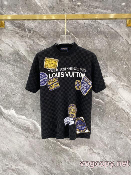 LOUIS VUITTON超特価数量限定 即納希少 個性的なモデル偽物 通販半袖Tシャツ_0_3