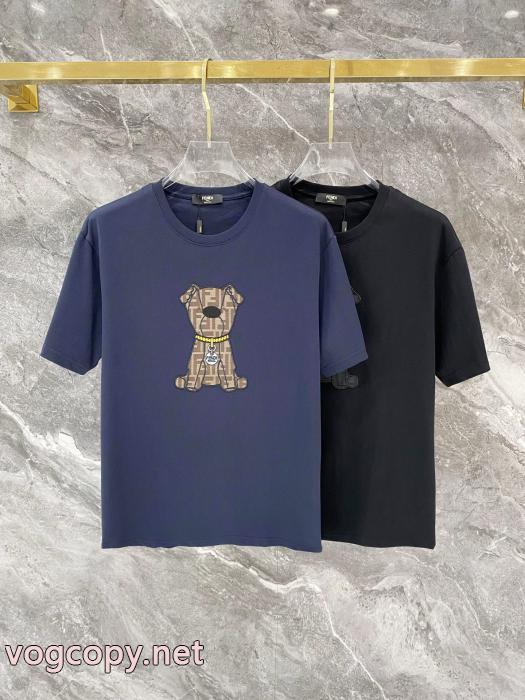ブランド レプリカ先行販売 2026新作コレクション お洒落な存在感 半袖TシャツFENDI_0_0