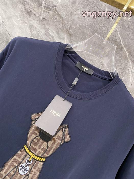 ブランド レプリカ先行販売 2026新作コレクション お洒落な存在感 半袖TシャツFENDI_0_1