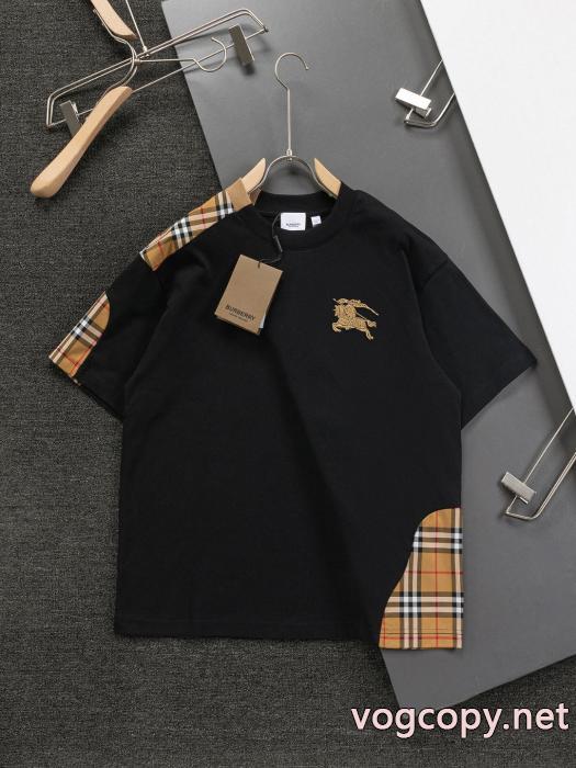 通年使えるアイテム 今流行 ギフト用最適ブランド 激安半袖TシャツBURBERRY_0_1
