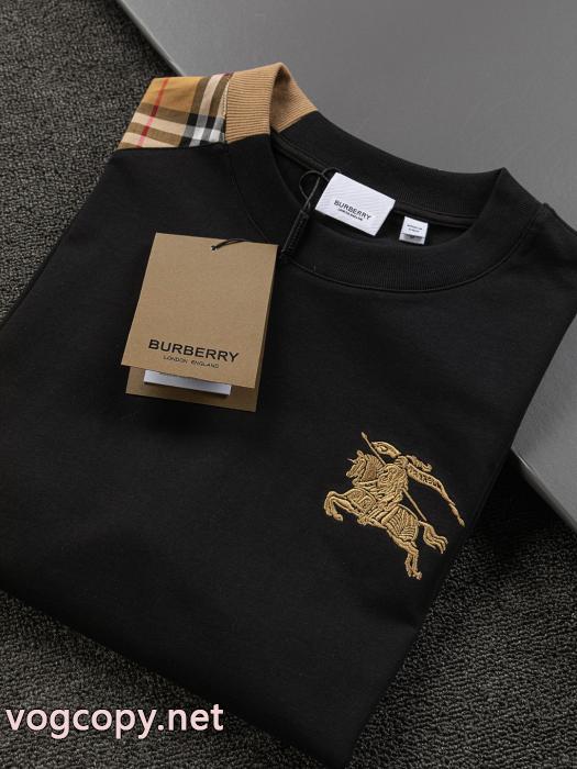 通年使えるアイテム 今流行 ギフト用最適ブランド 激安半袖TシャツBURBERRY_0_3