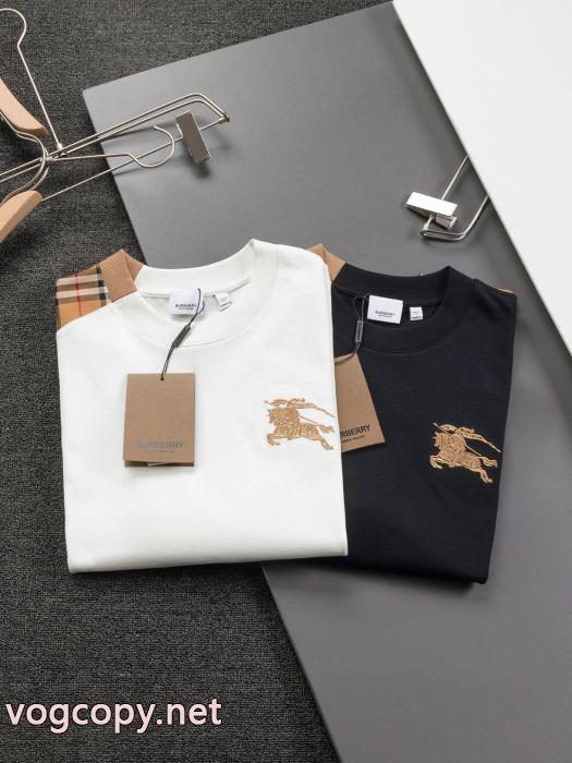 通年使えるアイテム 今流行 ギフト用最適ブランド 激安半袖TシャツBURBERRY_0_4