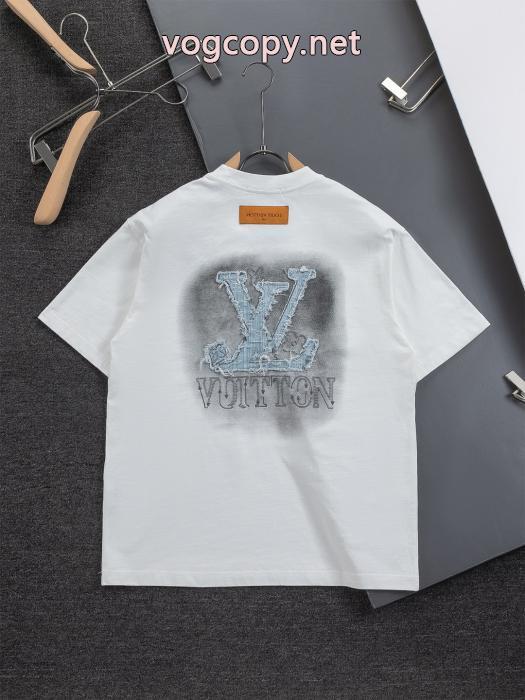 半袖TシャツLOUIS VUITTON偽物 ブランド ショップ極美品 ファッションスタイル 今年のトレンドカラー_0_2